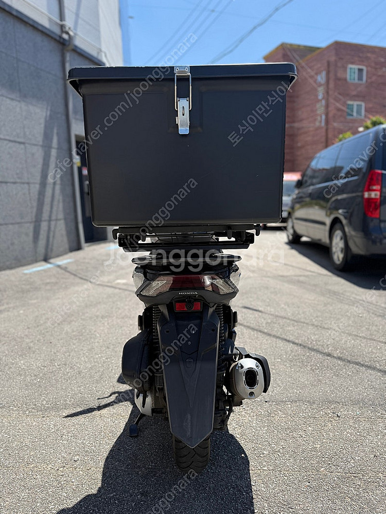 혼다 PCX125 ABS 22년 블루 배달대행 블랙박스--3